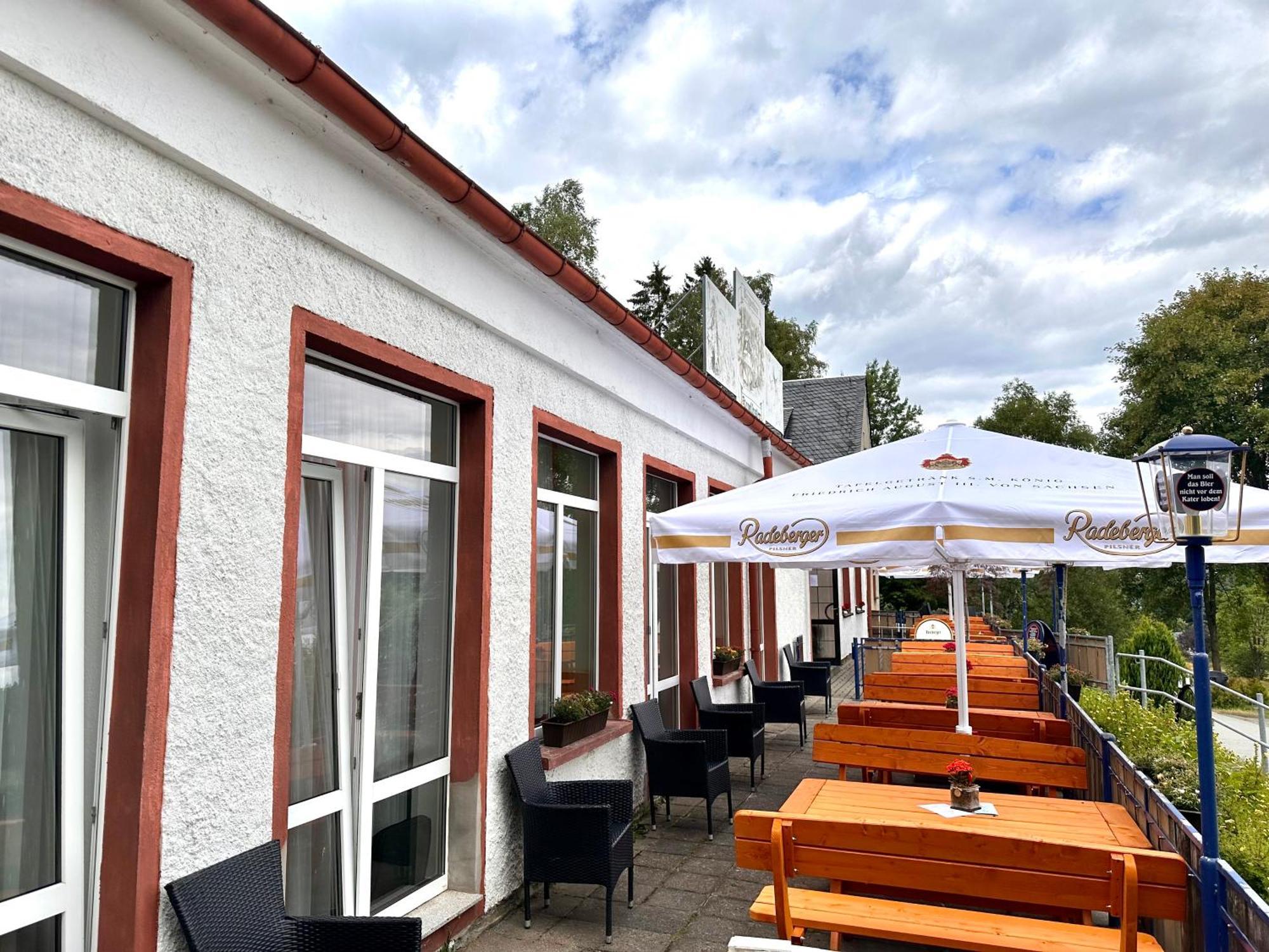 Pension Und Berggasthaus Kapellenstein Geyer Luaran gambar