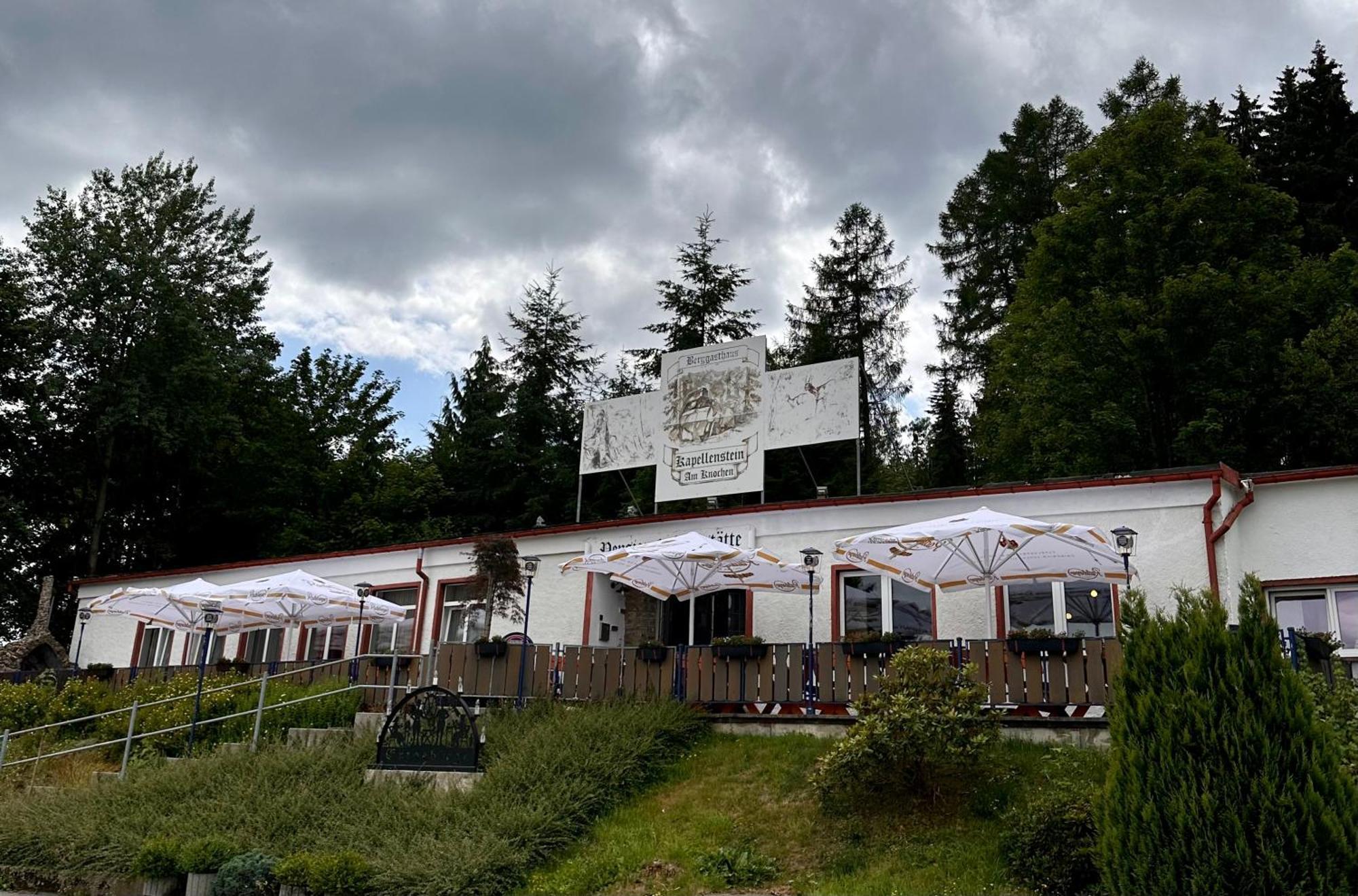 Pension Und Berggasthaus Kapellenstein Geyer Luaran gambar