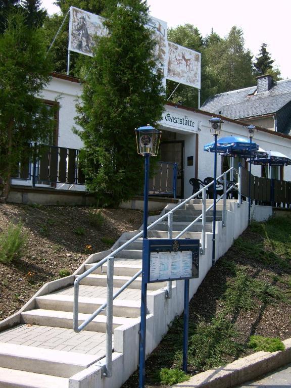 Pension Und Berggasthaus Kapellenstein Geyer Luaran gambar